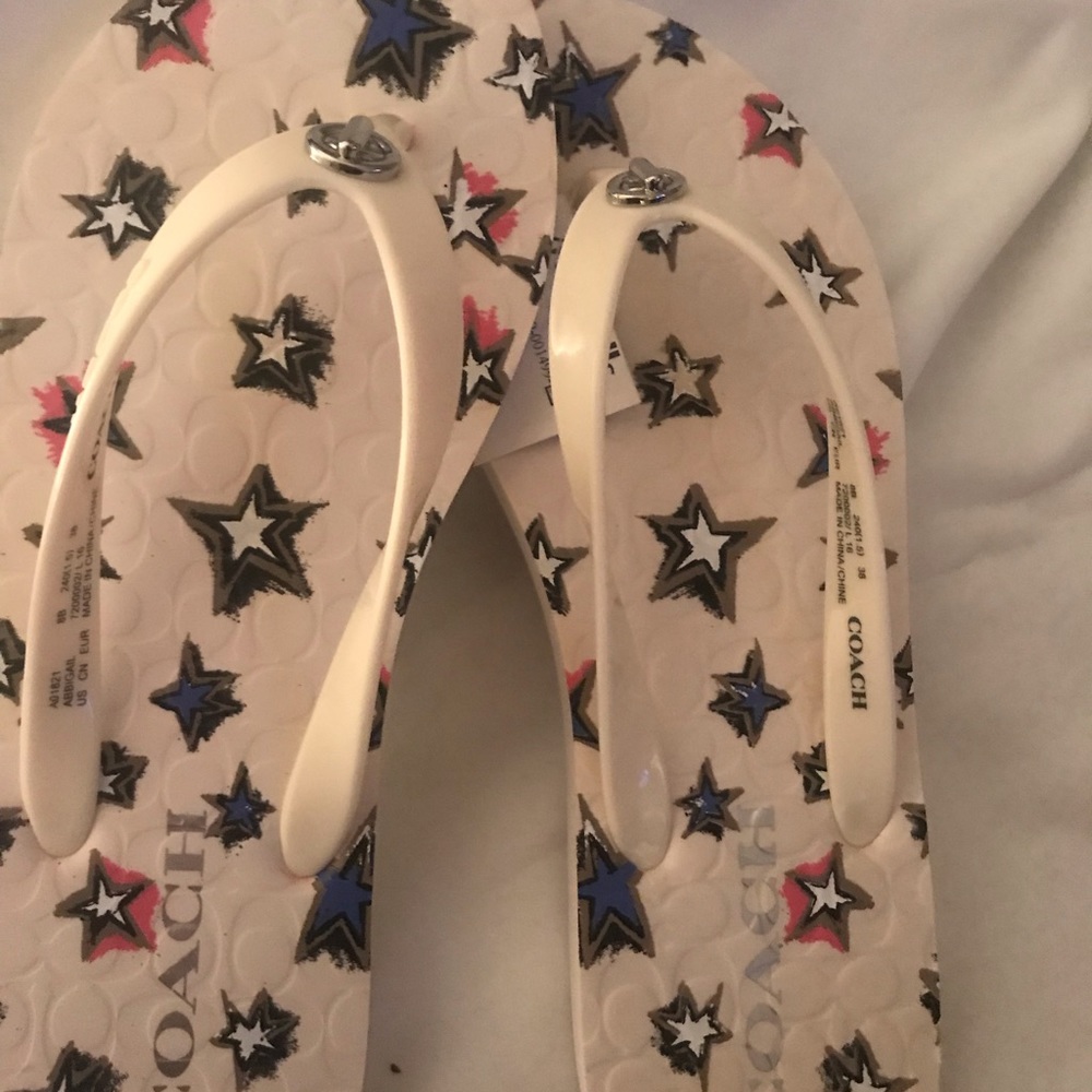 Coach Flip Flops